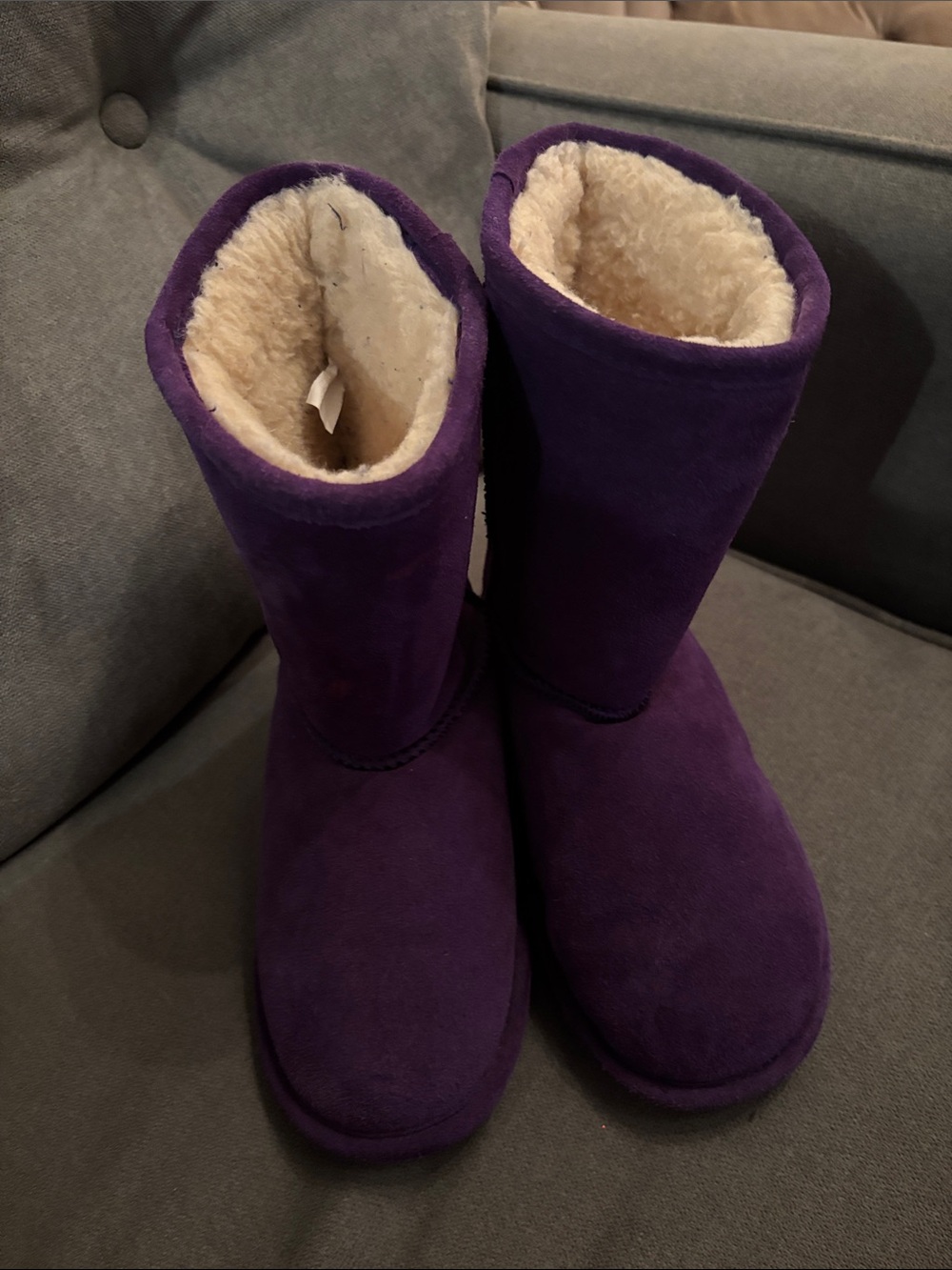 BearPaw Purple Fleece-Lined Women’s Winter Boots